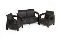 Комплект мебели "Ротанг" (диван 2-х местный + 2 кресла)