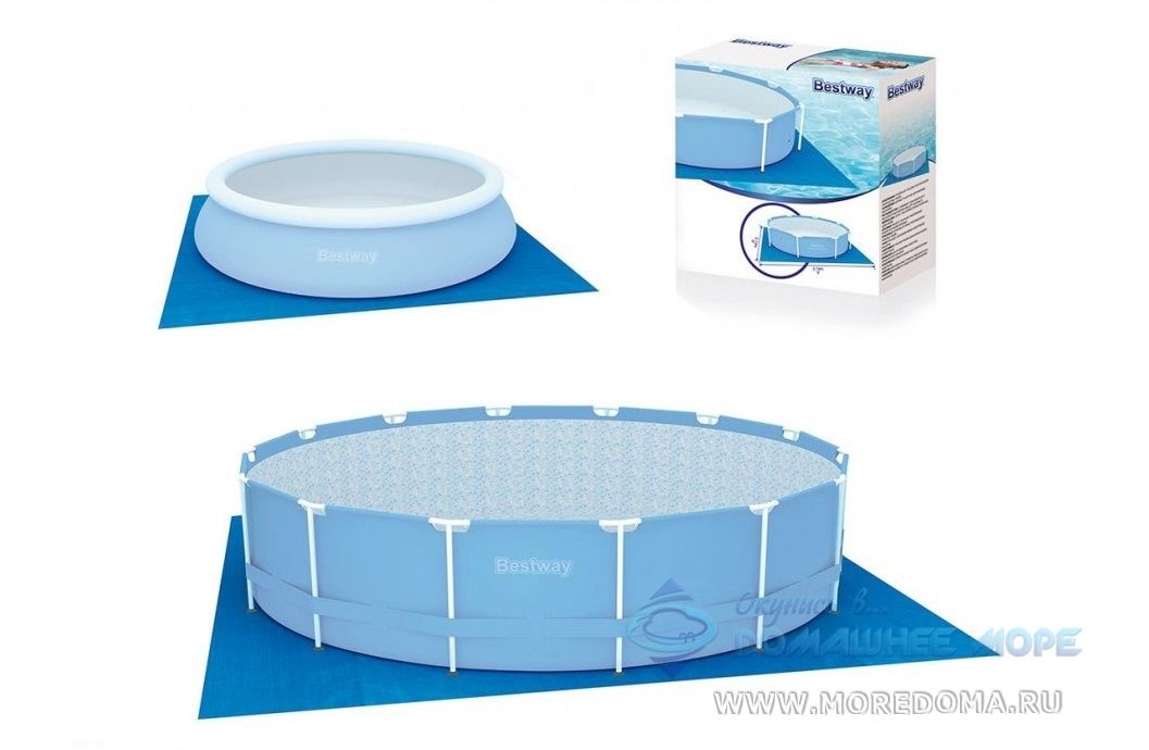 Подстилка Bestway 3.35 х 3.35 м ; артикул 58001