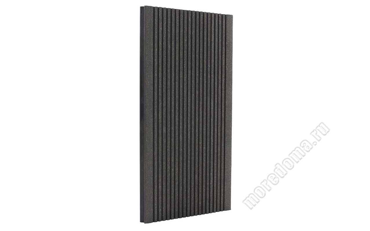 Террасная доска TERRADECK ECO 155 x 28 мм, цвет черный; арт. 150224