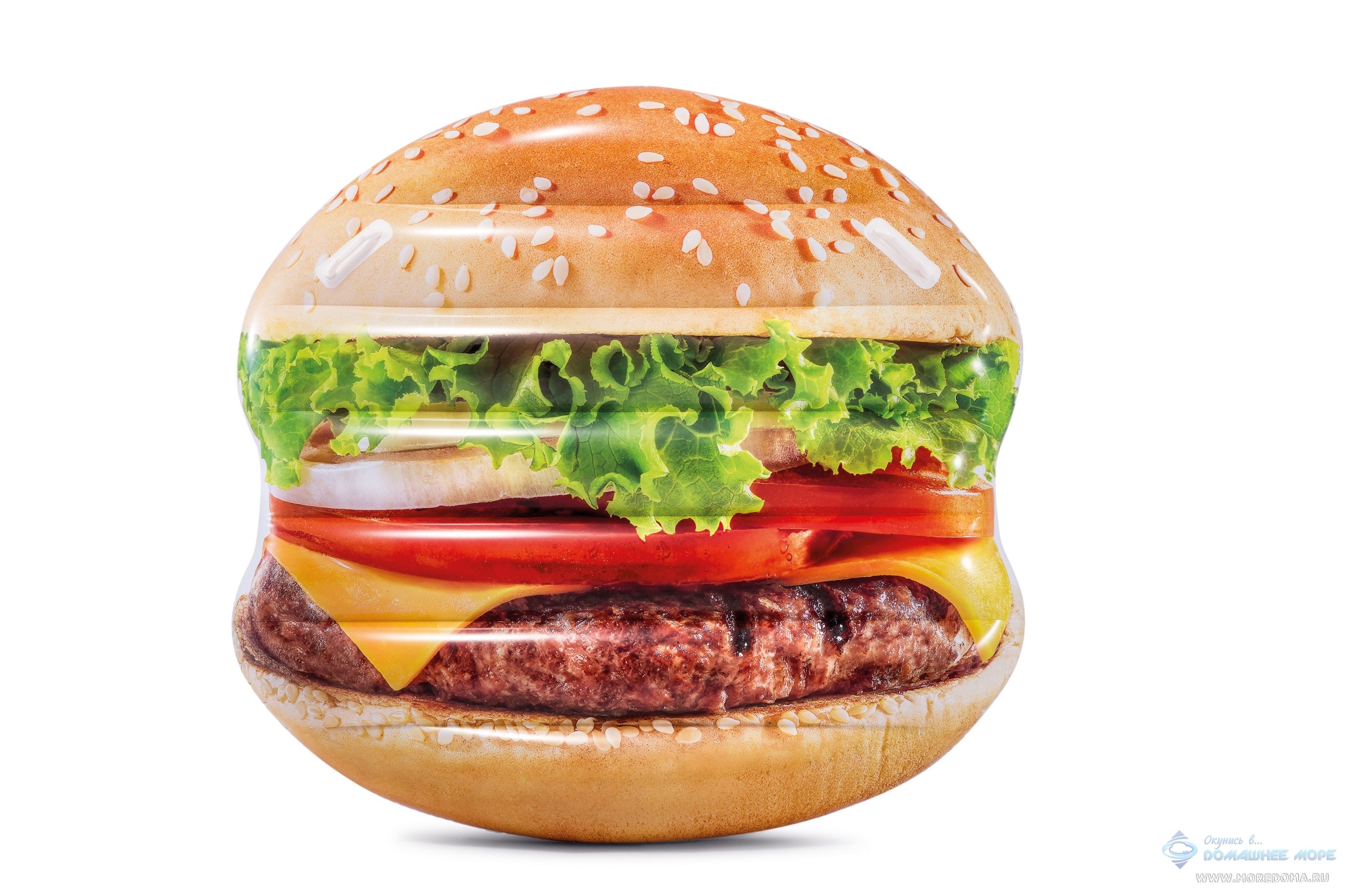 Матрас INTEX "гамбургер" 145 х 142 см ; артикул 58780