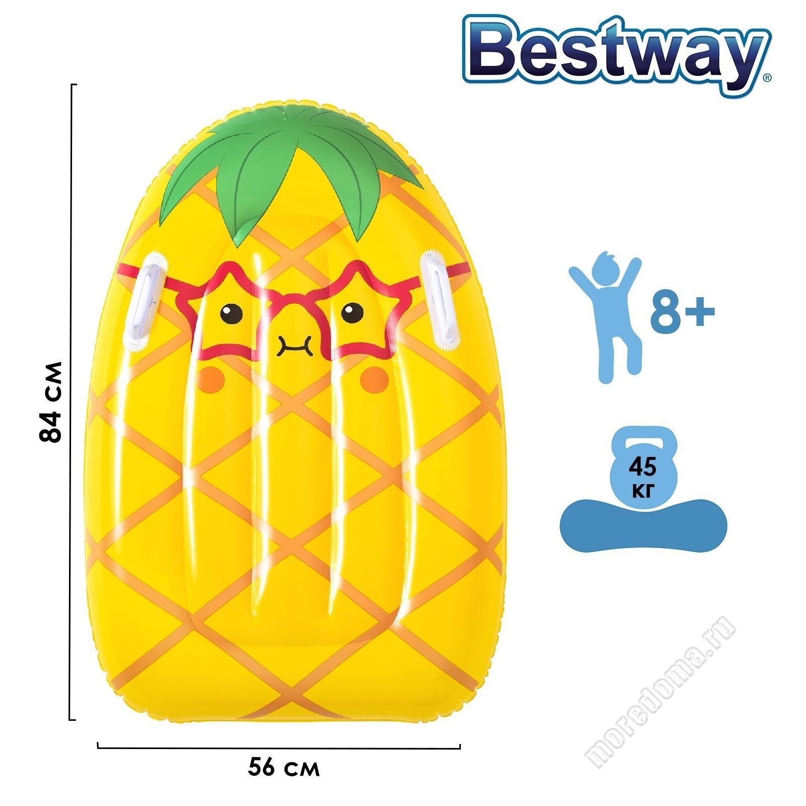 Матрас Bestway  "Ананас" 183 х 69 см ; артикул 42049