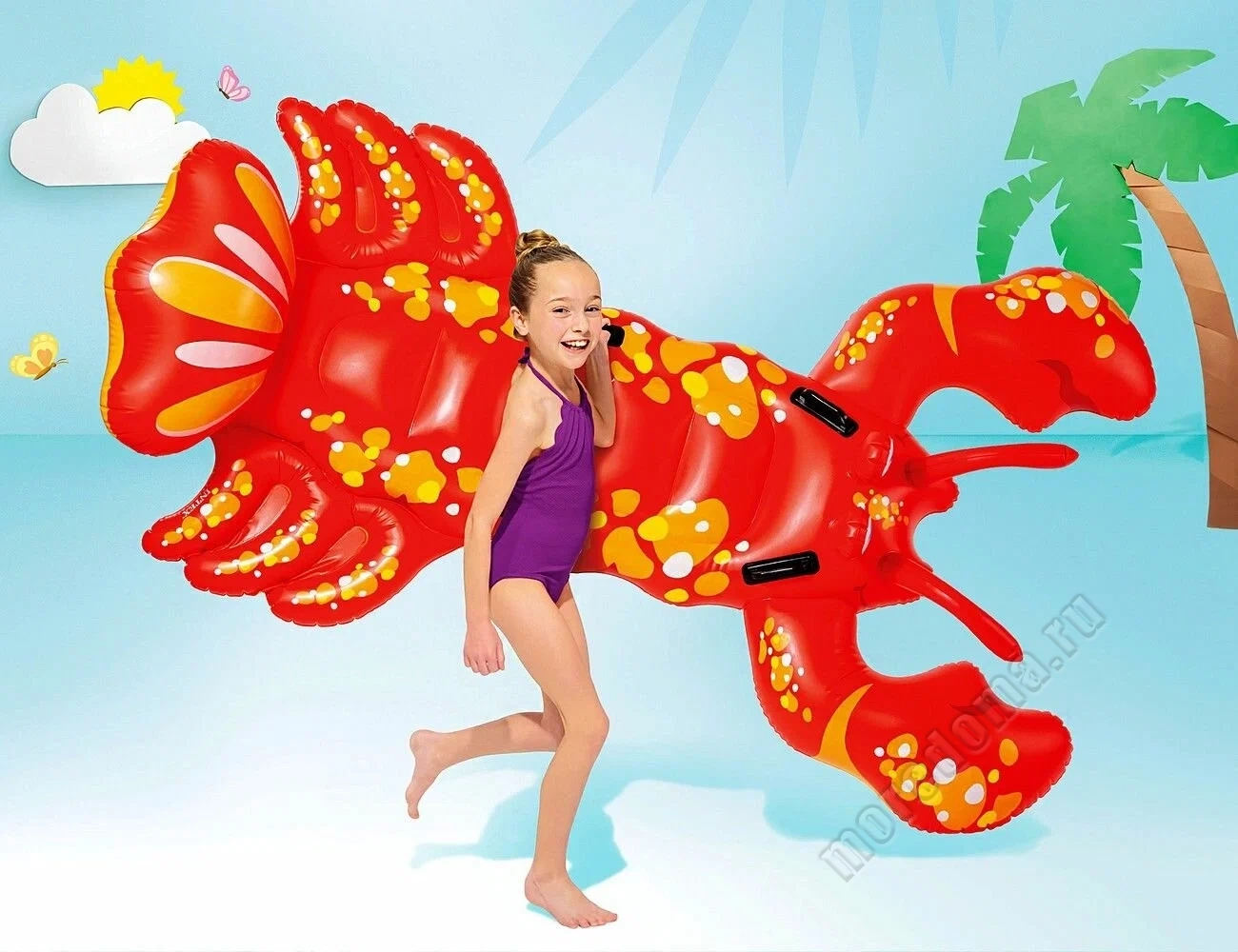 Игрушка INTEX "лобстер" 213 х 137 см ; артикул 57528