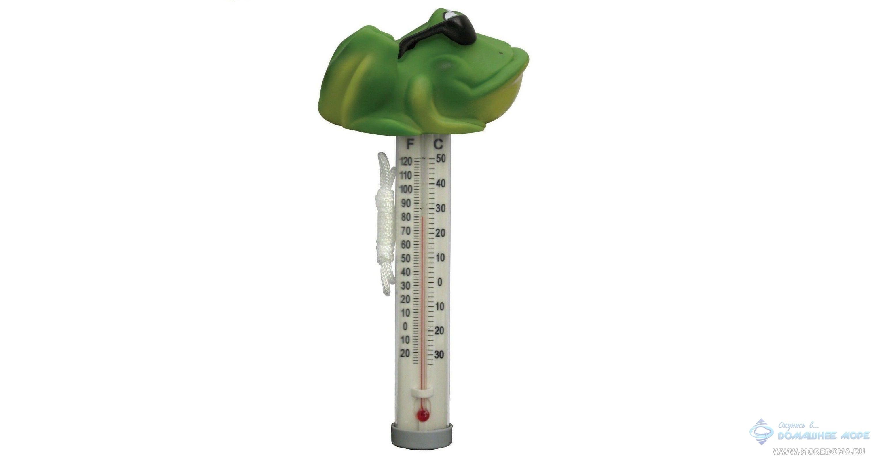 Термометр для бассейна с насадкой игрушкой Kokido жаба ; арт. K725