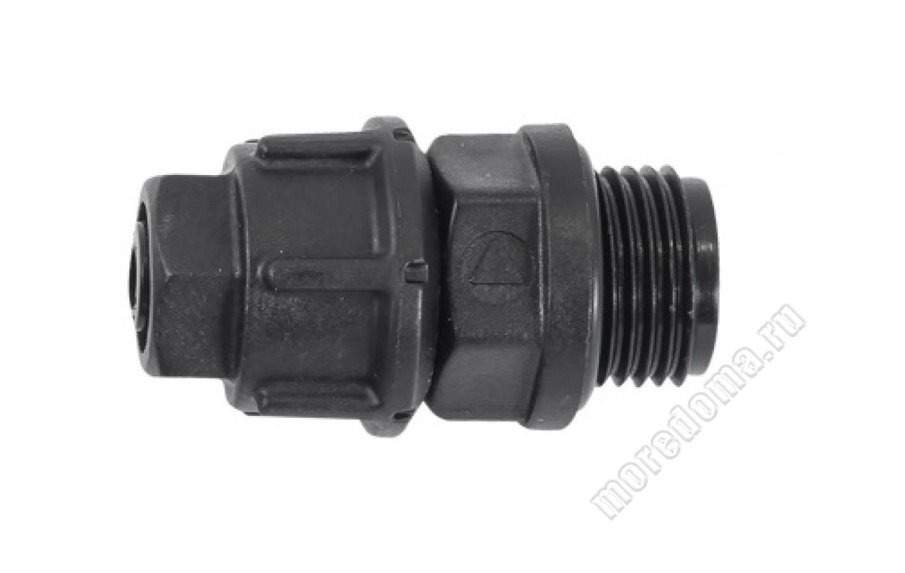 Фитинг 1/2" НР для трубки D14мм, арт.A100698