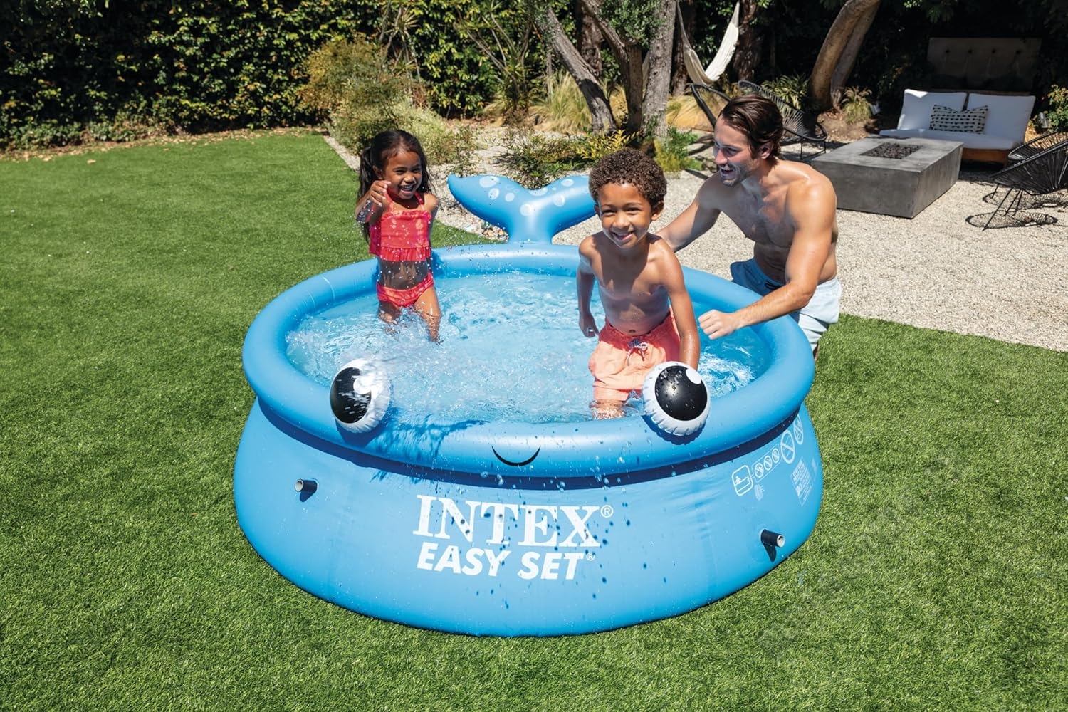 Надувной бассейн INTEX Easy Set "кит" 1.83 х 0.51 м ; артикул 26102