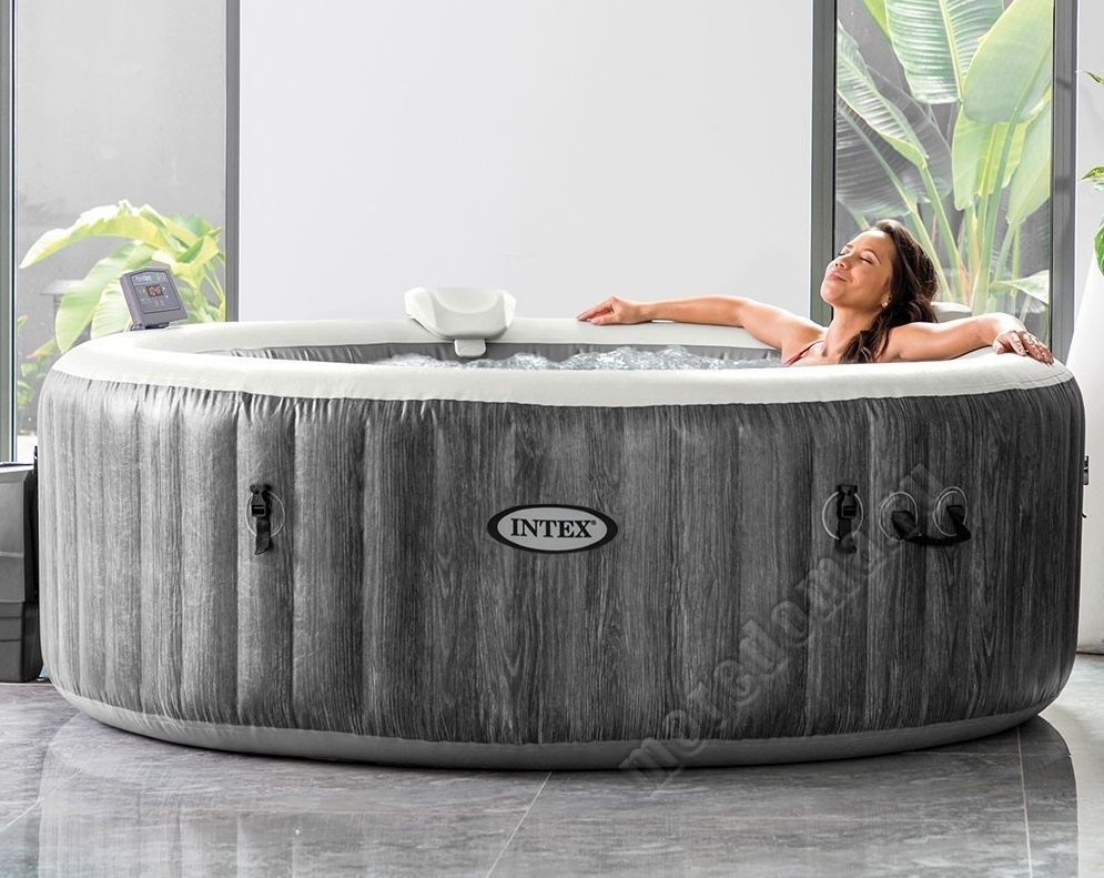 Надувная джакузи INTEX Greywood Deluxe ;  артикул 28442