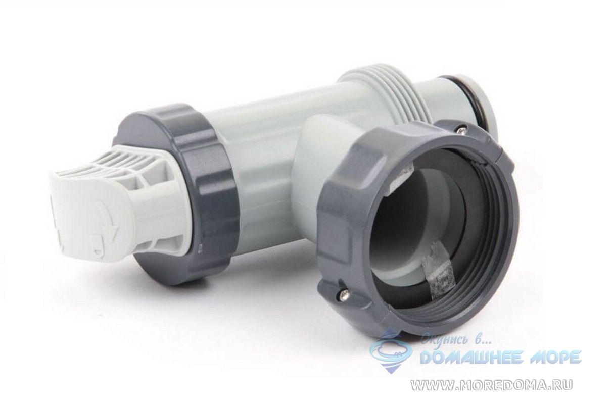 Запорный плунжерный клапан 38 мм INTEX , арт. 10747