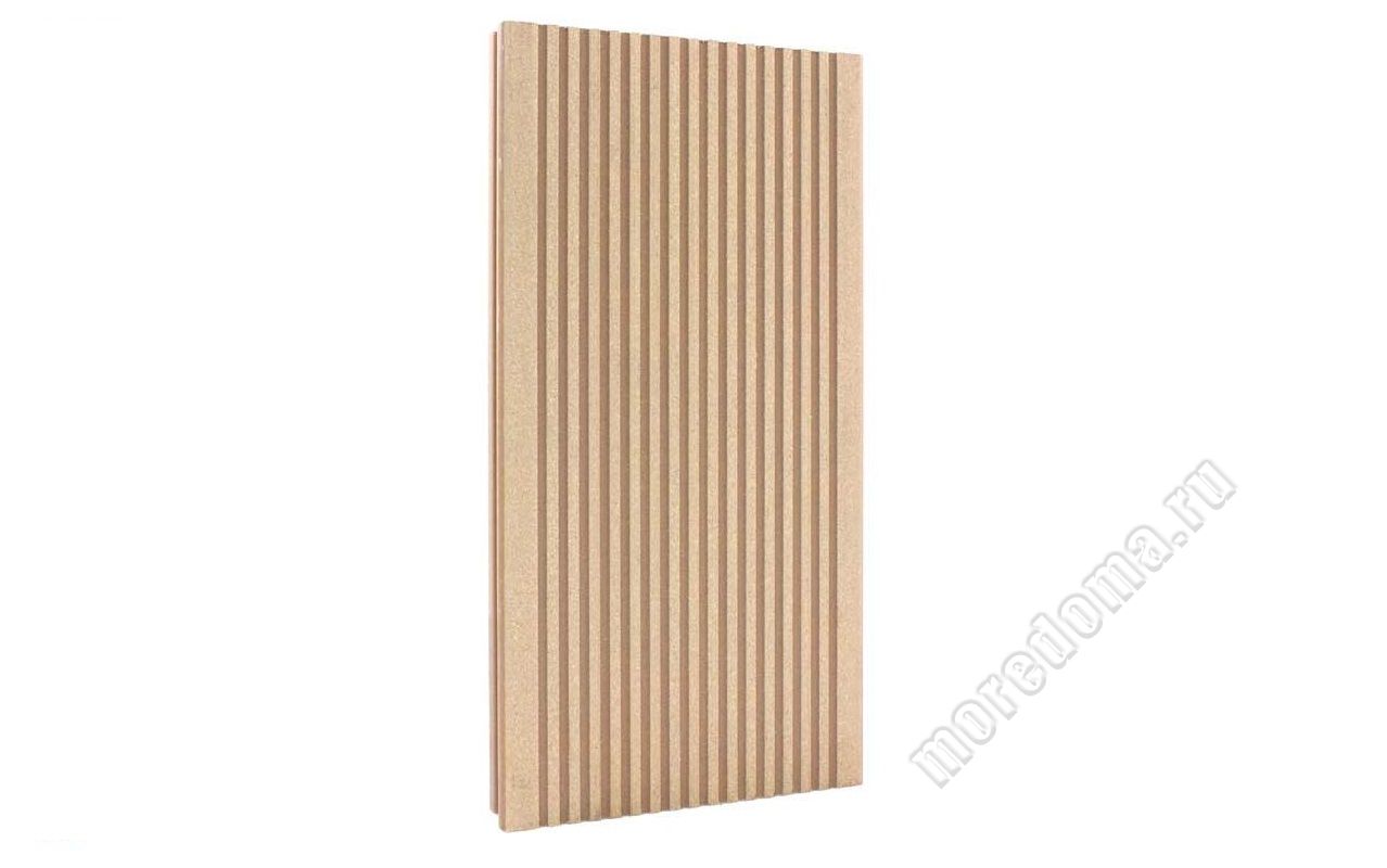 Террасная доска TERRADECK VELVET 152 x 28 мм цвет карамельный; арт. 140205
