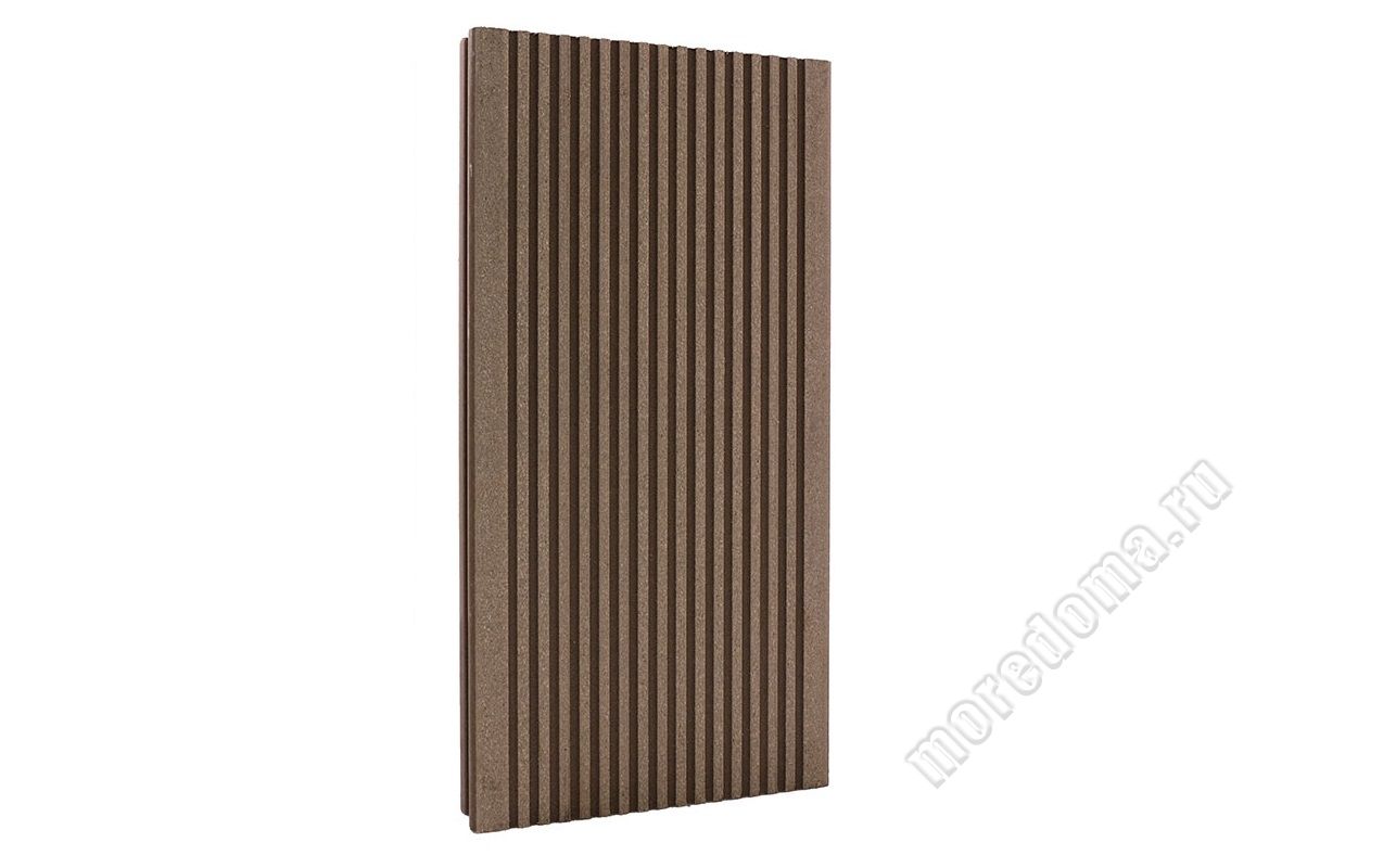 Террасная доска TERRADECK VELVET 152 x 28 мм, цвет светло-коричневый; арт. 140204