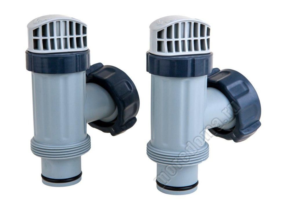 Комплект плунжерных клапанов INTEX ( 2 шт, в сборе с уплотнителями), арт. 25010