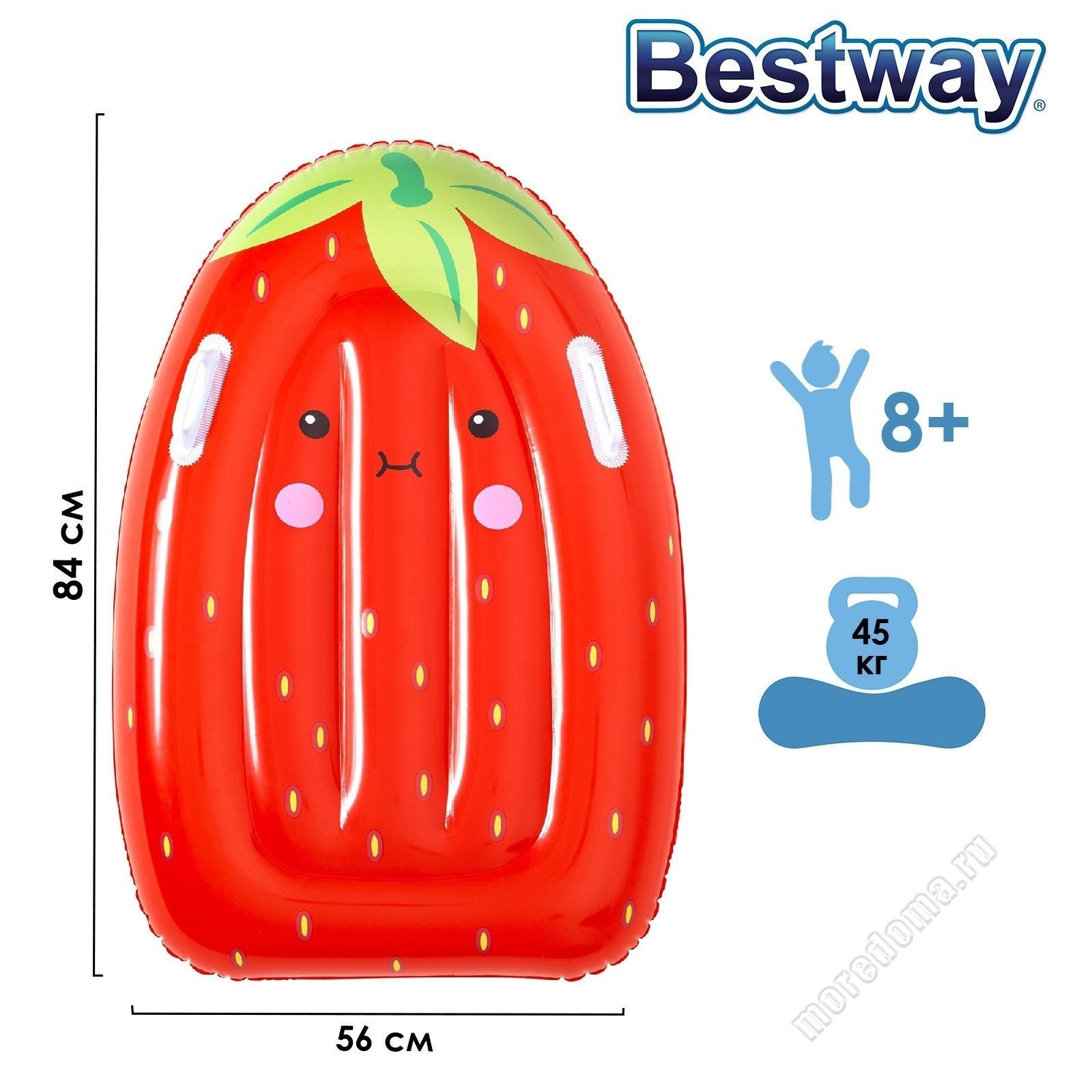 Матрас Bestway  "Клубника" 183 х 69 см ; артикул 42049