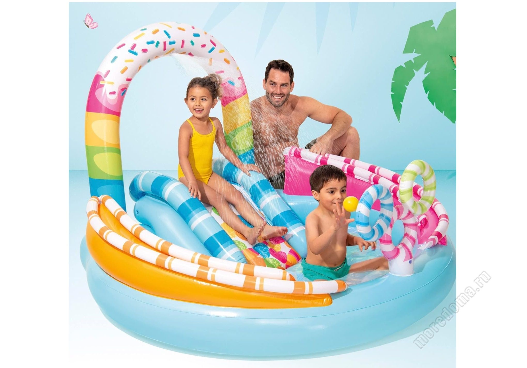 Игровой центр INTEX "Сладкая забава" 170 х 168 х 122 см ; артикул 57144