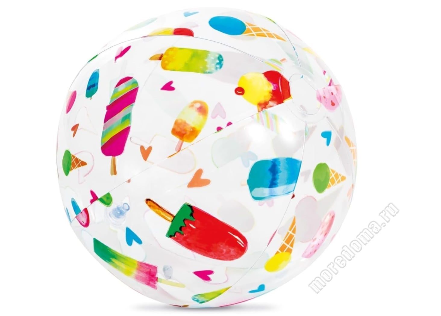 Мяч INTEX "мороженое" ⌀ 51 см ; артикул 59040