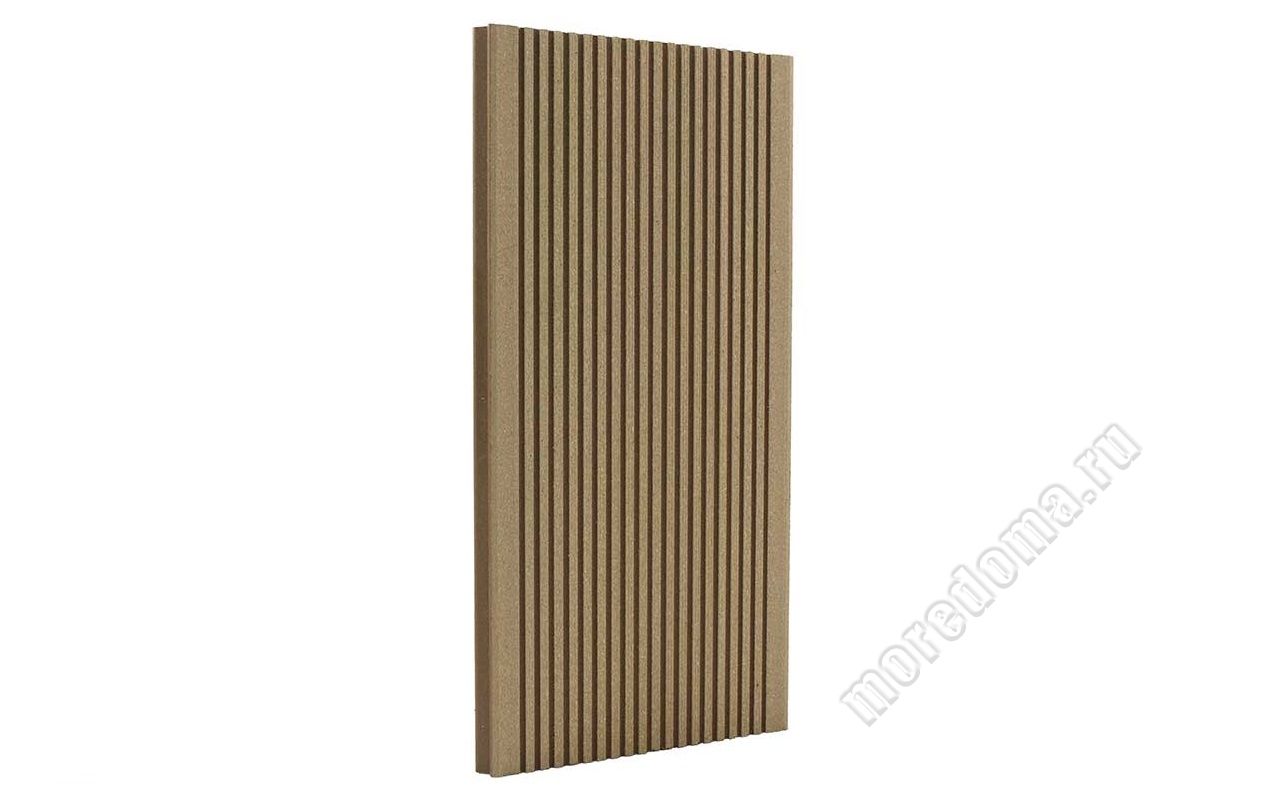 Террасная доска TERRADECK ECO 155 x 28 мм, цвет натуральный; арт. 150222
