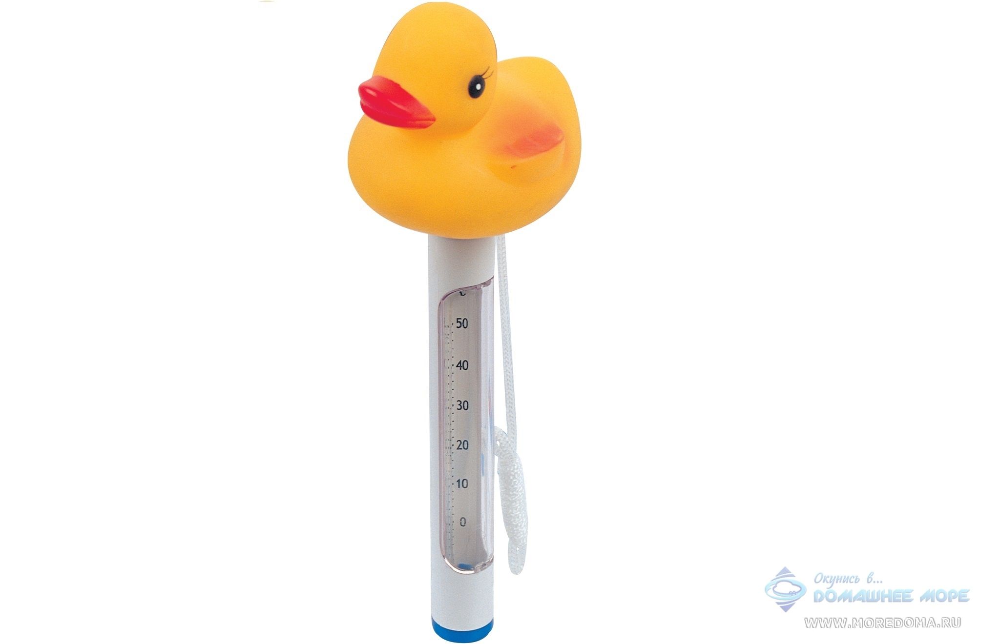 Термометр для бассейна с насадкой игрушкой Bestway утёнок ; арт. 58110