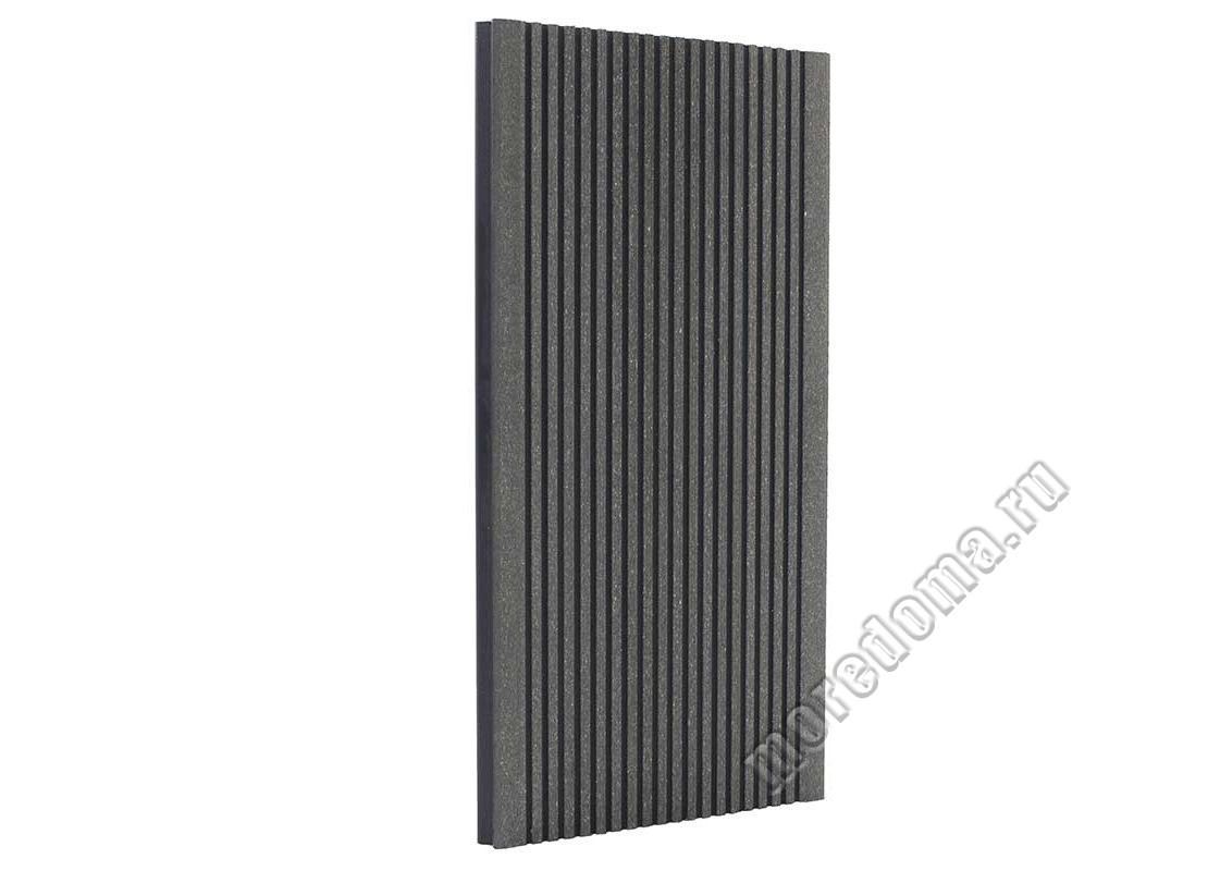 Террасная доска TERRADECK VELVET 152 x 28 мм, цвет серый; арт. 140203