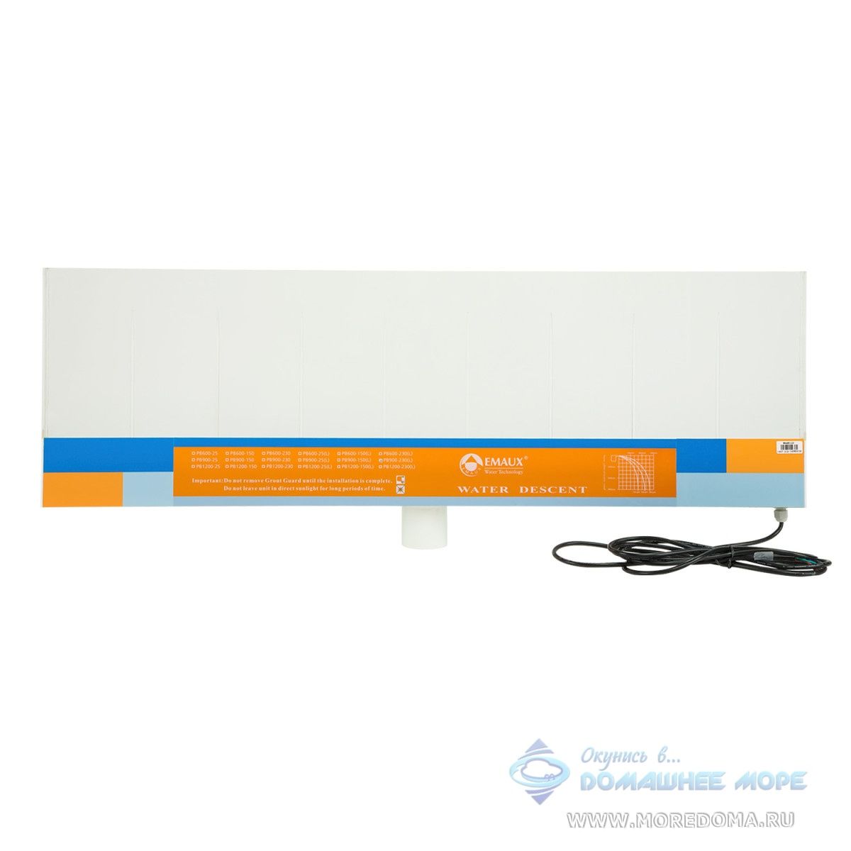 Стеновой водопад EMAUX PB 900-230(L) с LED подсветкой
