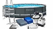 Каркасный бассейн INTEX Ultra Frame XTR (круг) 4.88 х 1.22 м ; артикул 26326
