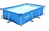 Каркасный бассейн Bestway Steel Pro  3.00 x 2.01 x 0.66 м ; артикул 56411