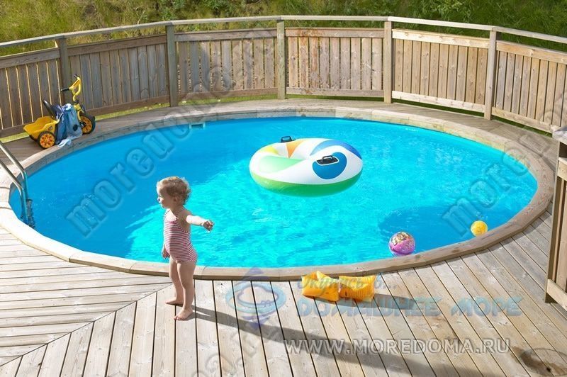501010164KB Каркасный бассейн Summer Fun (круг) 4.5 х 1.2 м (полный комплект) ; артикул 501010164KB диаметр 4.5 высота 1.2  