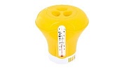Поплавок-дозатор Bestway с термометром ; артикул 58209 (жёлтый)