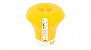Поплавок-дозатор Bestway с термометром ; артикул 58209 (жёлтый)