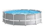 Каркасный бассейн INTEX Prism Frame (круг) 3.66 х 0.76 м ; артикул 26710