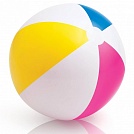 Мяч INTEX "цветные полоски" 