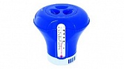 Поплавок-дозатор Bestway с термометром ; артикул 58209 (синий)