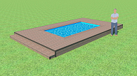 Готовые решения для прямоугольных бассейнов