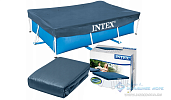 Тент INTEX для каркасных прямоугольных бассейнов 3 х 2 м; артикул 28038