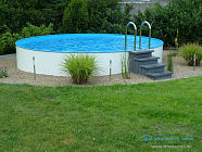 501010128KB Каркасные морозоустойчивые бассейн Summer Fun (круг) 3.5 х 1.2 м (полный комплект) ; артикул 501010128KB диаметр 3.5 высота 1.2  
