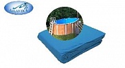 Запасная пленка к бассейну Atlantic Pool -  10,0 х 5,5 х 1,32 арт. LI183320 (голубая 0,4 мм)