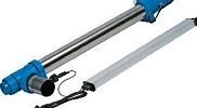 Амальгамная ультрафиолетовая установка Blue Lagoon UV-C Amalgam 150000 (22-23 м3/ч, 220 В), с датчиком потока