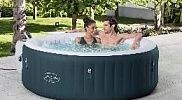 Надувная джакузи Bestway Miami EnergySense AirJet 6 Dark Blue Ø 196 x 66 см, артикул 6001D