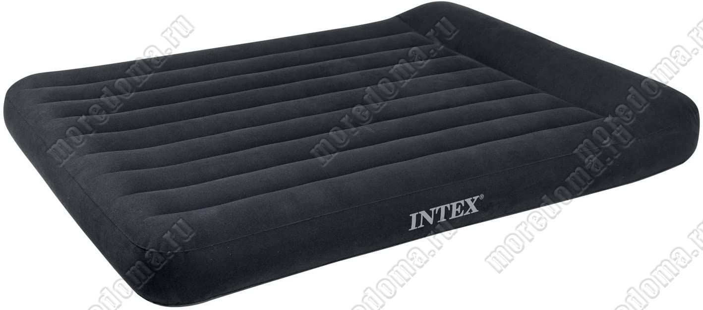 Матрас INTEX надувной PILLOW REST CLASSIC BED, встроенный электрический насос 220В ; артикул 66780