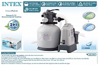 Хлоргенератор + песочный фильтр-насос 6 м3/ч "INTEX" (КНР)