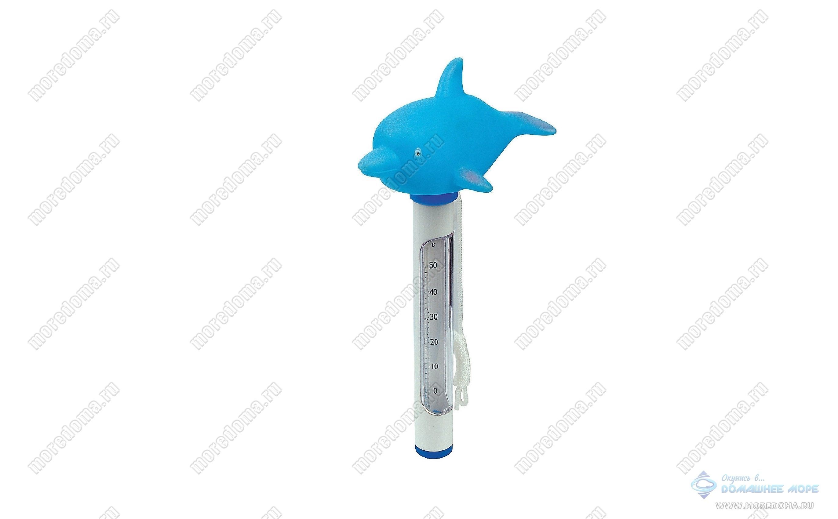 Термометр для бассейна с насадкой игрушкой Bestway дельфин ; арт. 58110