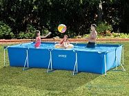 Каркасный бассейн INTEX Rectangular Frame 4.50 x 2.20 x 0.84 м ; артикул 28274