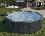 Каркасный бассейн MAGIC POOL 3.6 х 1.32 - ротанг (полная комплектация) ; артикул KITPR3613R