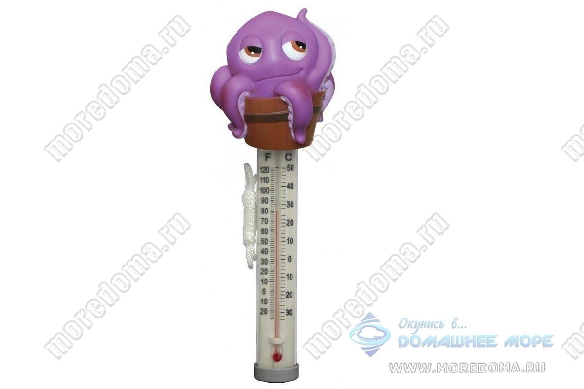 Термометр для бассейна с насадкой игрушкой Kokido осьминожка ; арт. K265