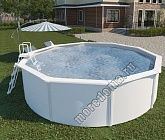 Каркасный бассейн MAGIC POOL 3.6 х 1.32 - белый (полная комплектация) ; артикул KITPR3613