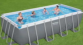 Каркасный бассейн Bestway Power Steel Rectangular 5.49 х 2.74 х 1.22 м ; артикул 56466