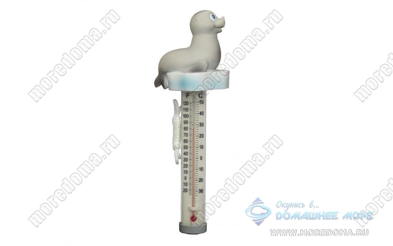 Термометр для бассейна с насадкой игрушкой Kokido тюленёнок ; арт. K265