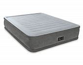 Матрас INTEX надувной Comfort-Plush Airbed, встроенный эл. насос 220B