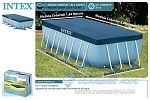 Тент INTEX для каркасных прямоугольных бассейнов 4 х 2 м; артикул 28037